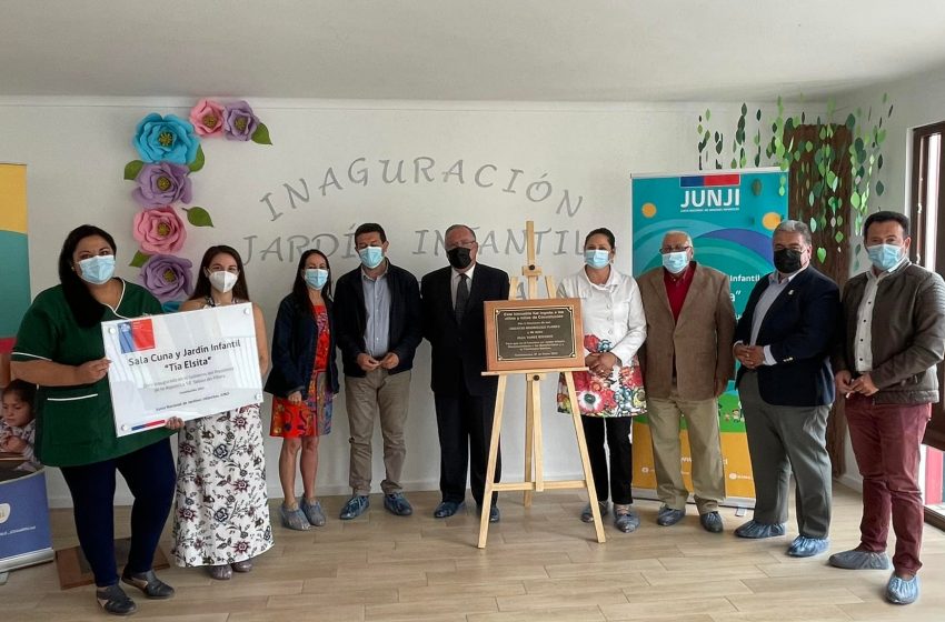 Junji inauguró jardín infantil “Tía Elsita”: un legado para los niños y niñas de Constitución