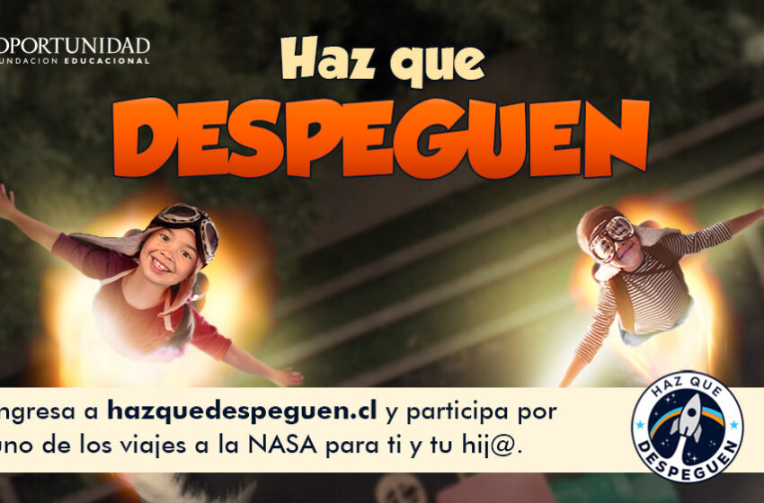  ¡Gana un viaje a la NASA para tus hijos! Últimos días de inscripción en la campaña «Haz que despeguen»
